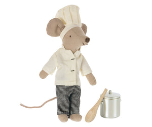 Chef Mouse in Box with Soup Pot