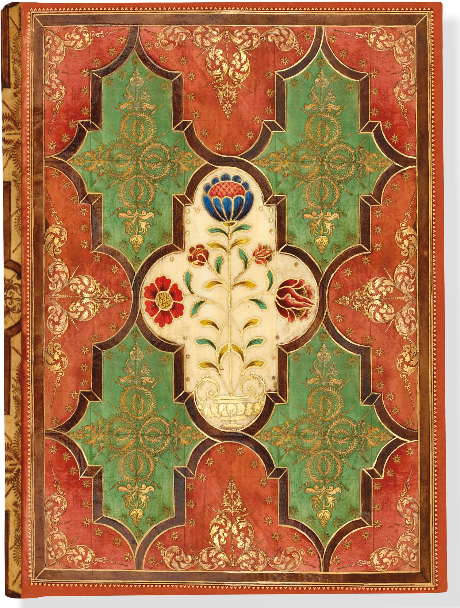 Floral Parchment Journal