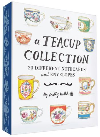 A Teacup Collection Notecard Set