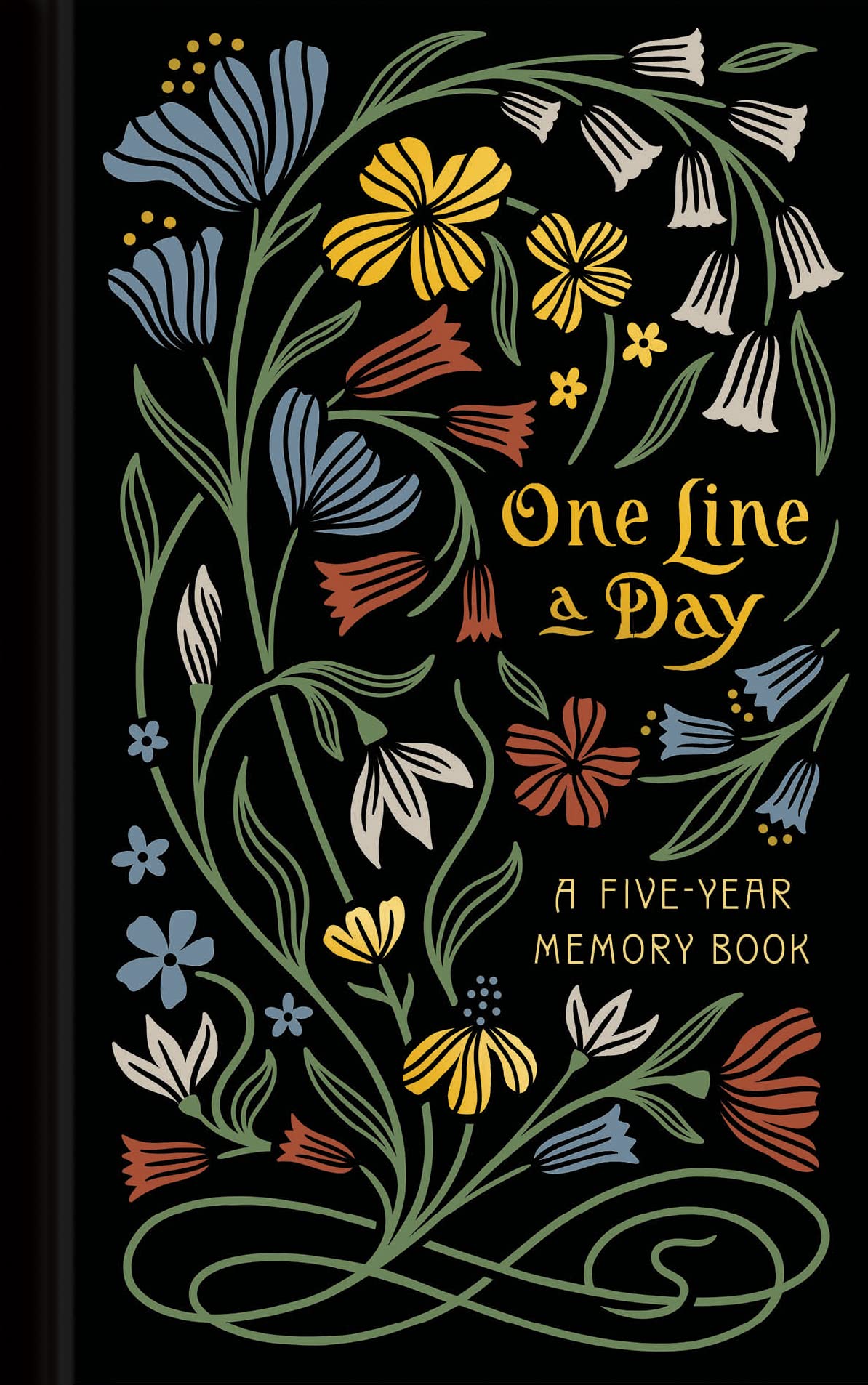Art Nouveau One Line a Day: A Five-Year Memory Book