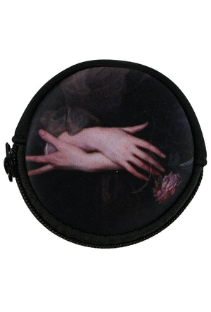 Woman with a Rose Coin Purse