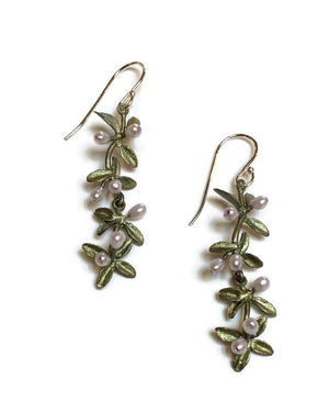 Flowering Thyme Wire Earrings