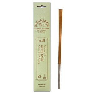 White Sage Bamboo Incense Pack