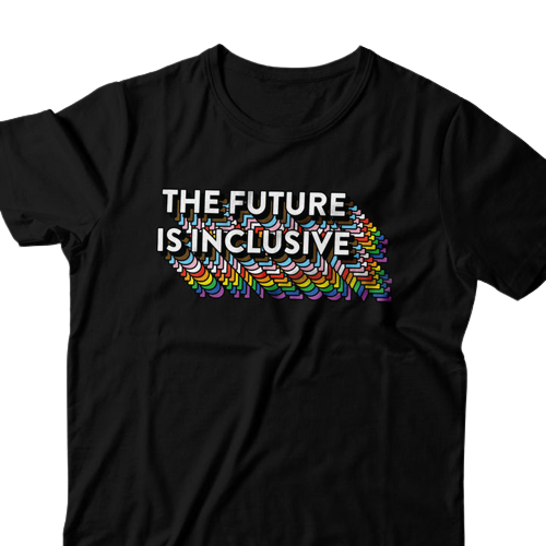 Bianca's Design Shop The Future Is Inclusive T-Shirt
