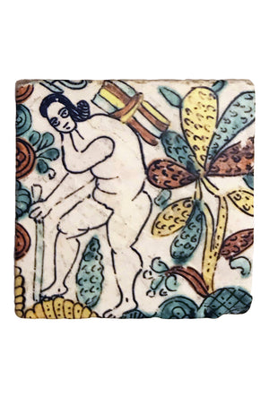 Mexican Coaster: Nude Figure