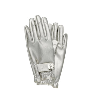 Silver Gardening Gloves