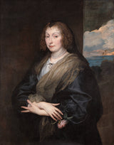 Woman with a Rose Cosmetic Case