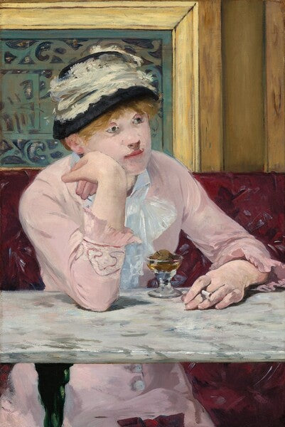 Édouard Manet's Plum Brandy Coaster