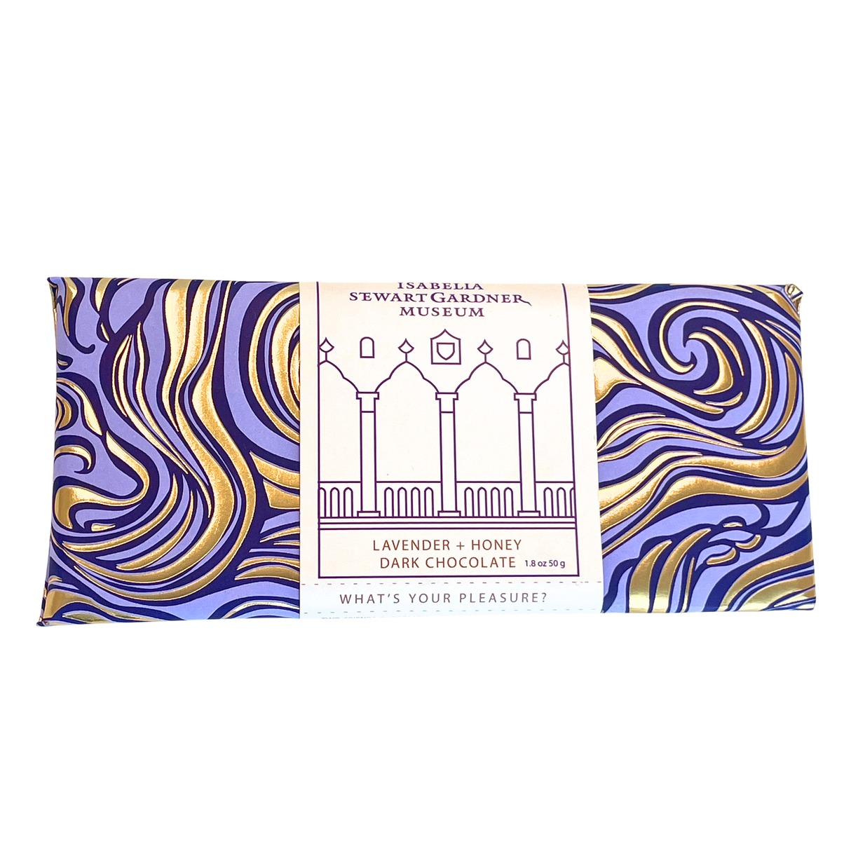 Lavender and Honey Dark Chocolate Bar