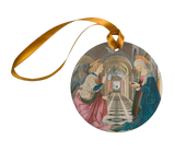 The Annunciation Porcelain Ornament