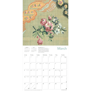 French Rococo 2025 Calendar