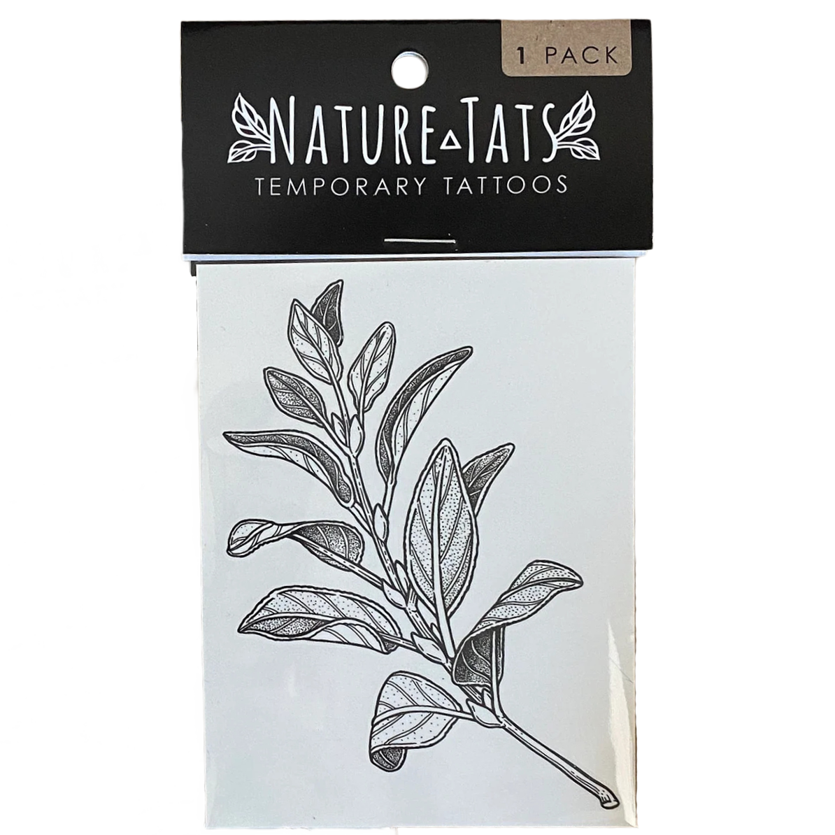 Sage Sprig Temporary Tattoo