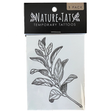 Sage Sprig Temporary Tattoo