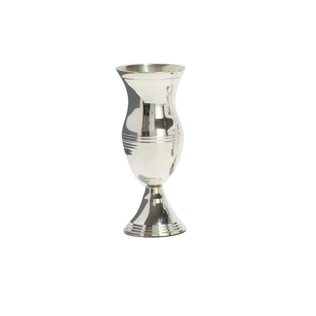 Antique-Style Silver Vase