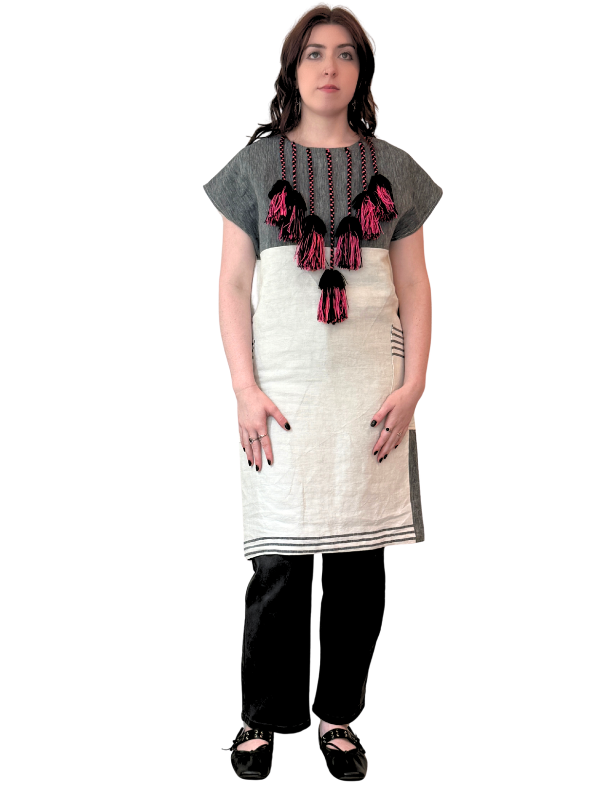 Bauhaus Pom Poms Dress