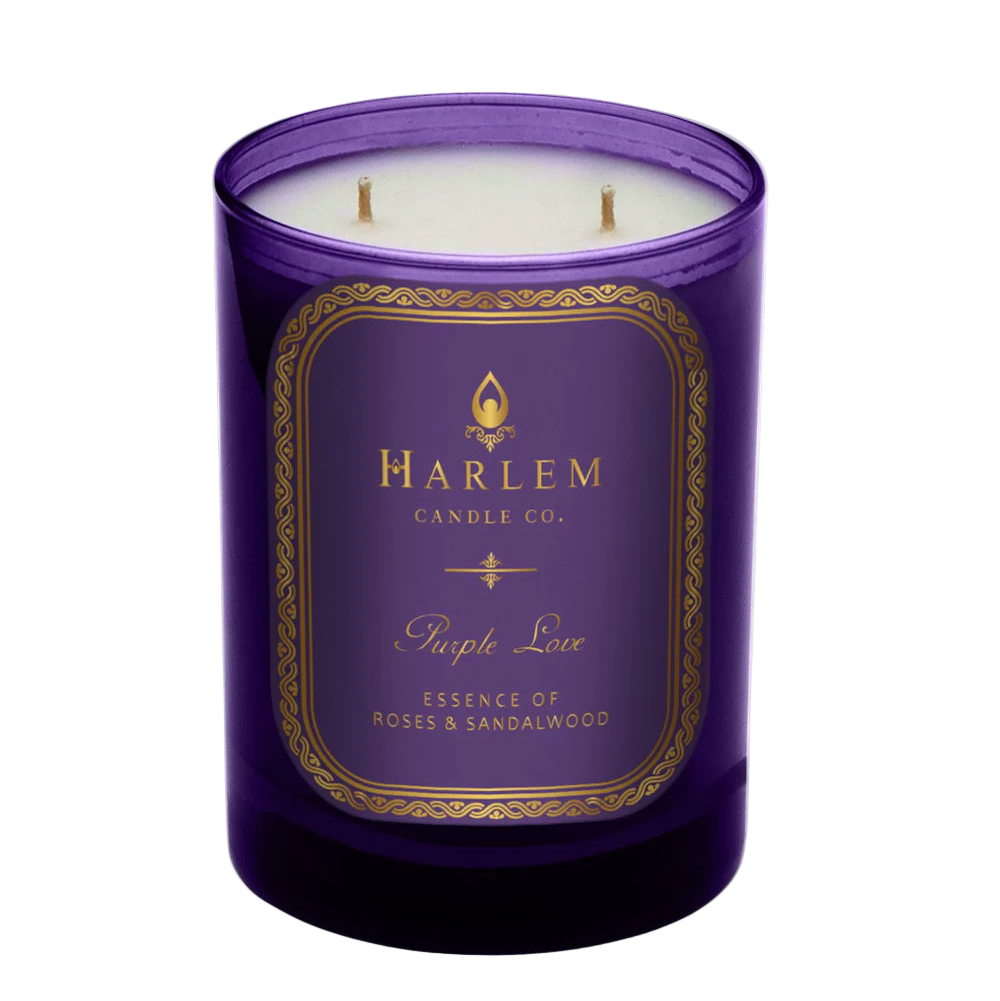 Purple Love Candle