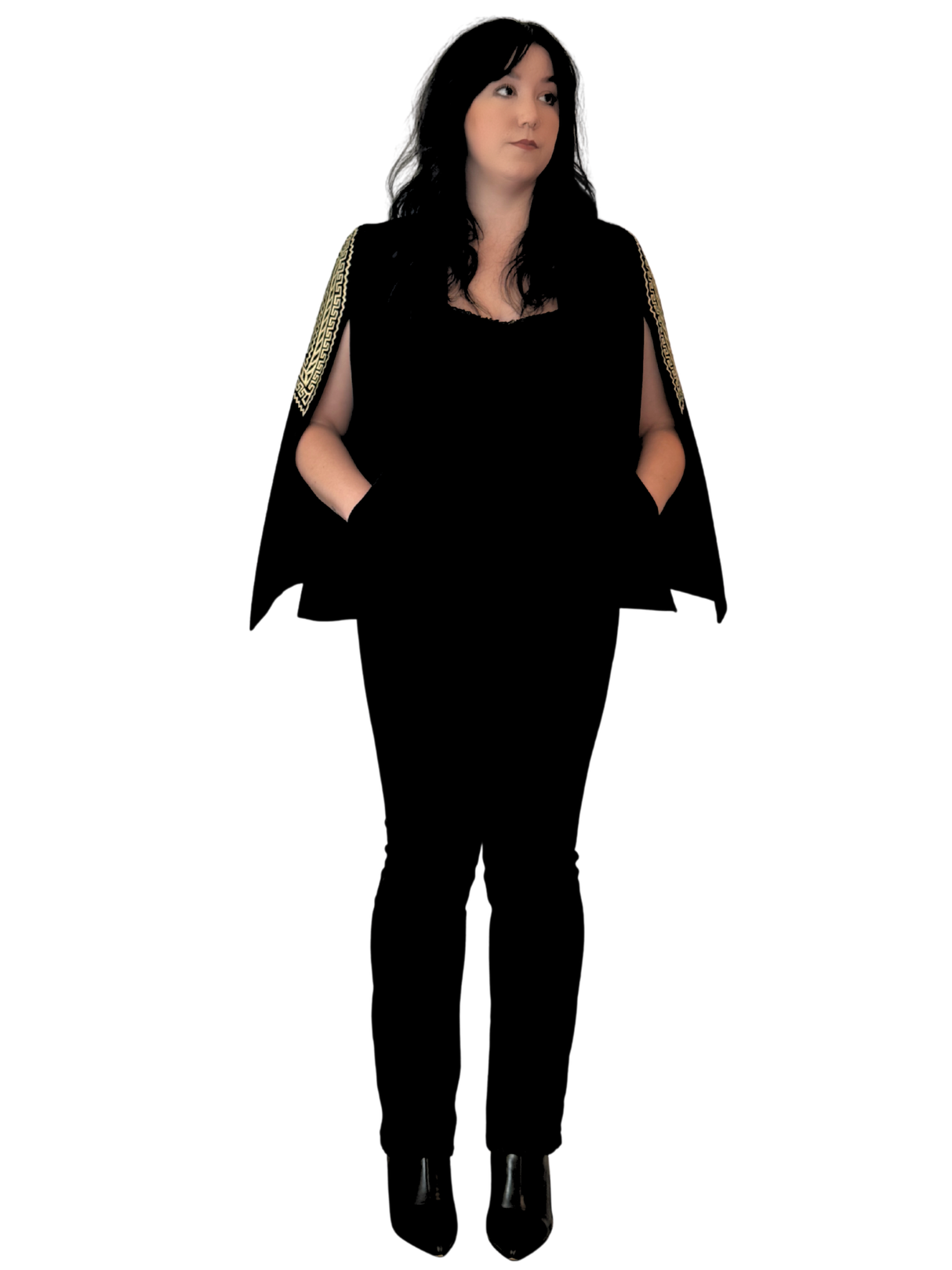Charro Cape in Gold