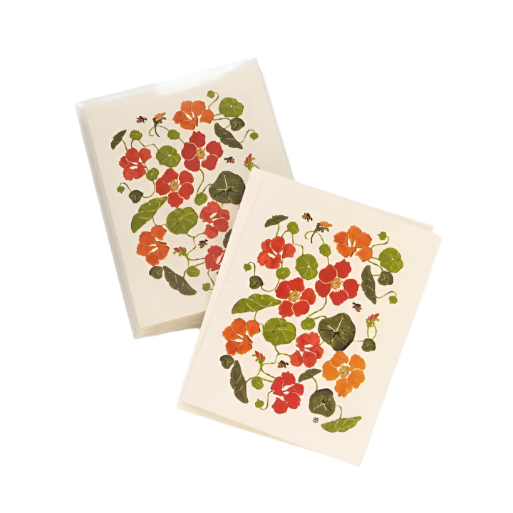 Nasturtium Notecard Set