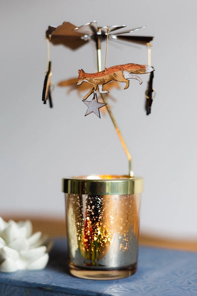 Fox & Star Candle Carousel