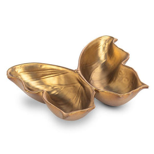Gold Butterfly Dish