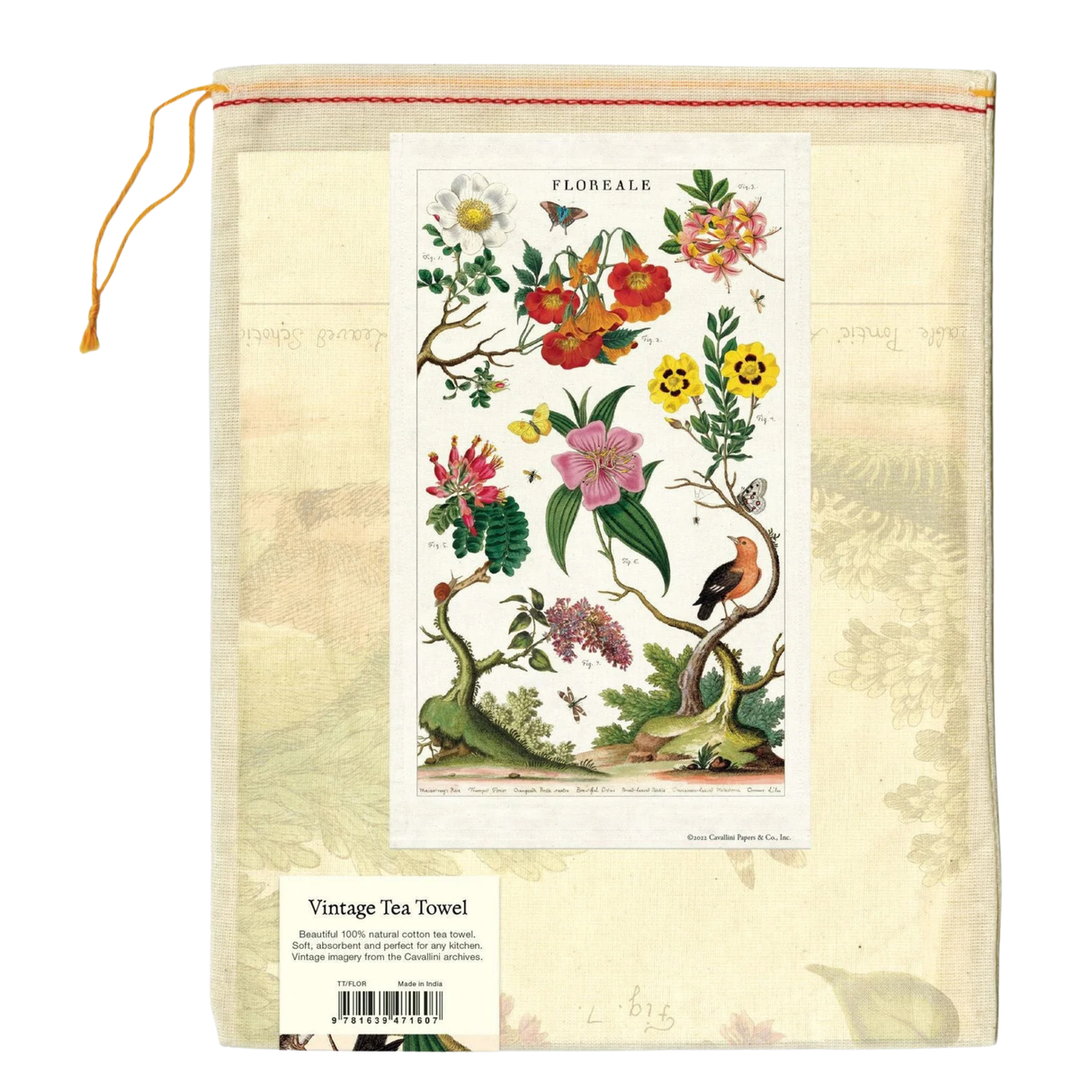 Floreale Tea Towel