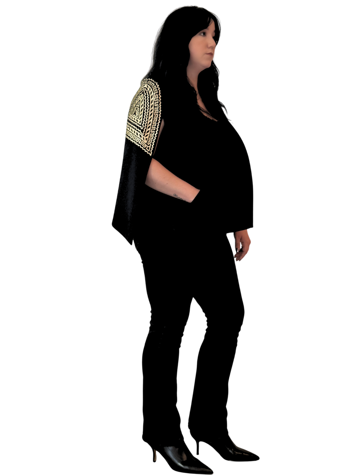 Charro Cape in Gold