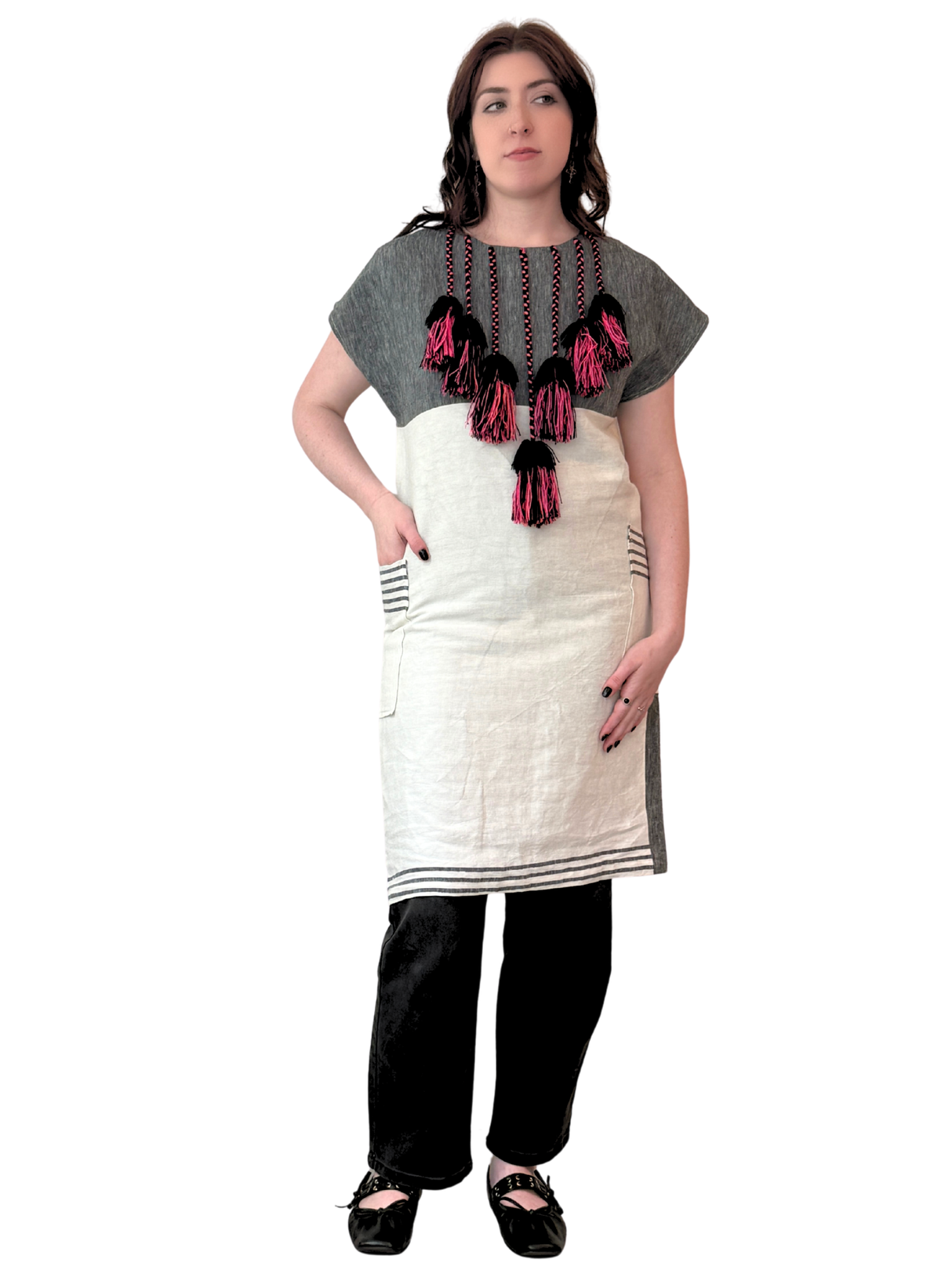 Bauhaus Pom Poms Dress