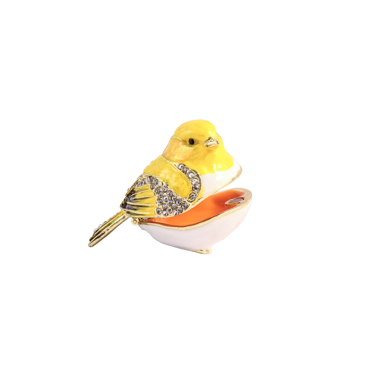 Bejeweled Goldfinch Box