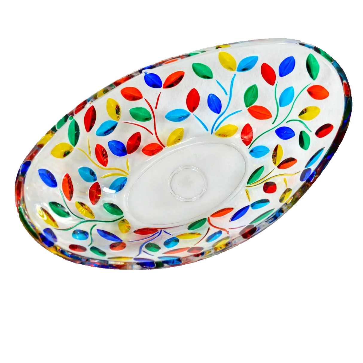 Murano Glass Flowervine Bowl