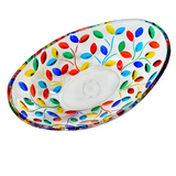 Murano Glass Flowervine Bowl