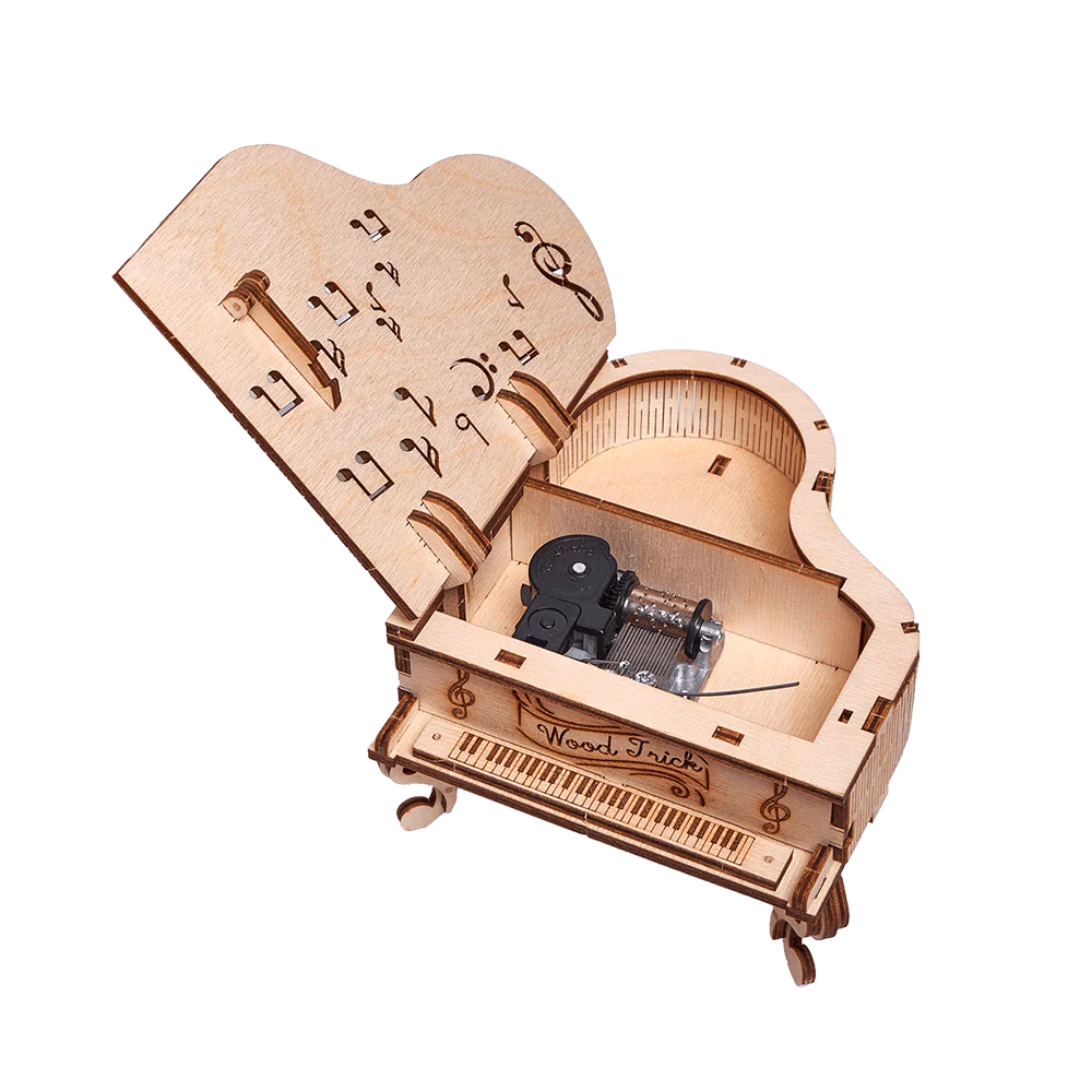 Grand Piano Music Box 3D Puzzle