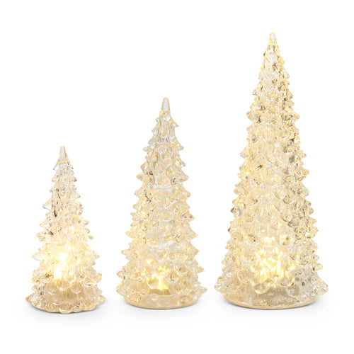 Lit Clear Tree
