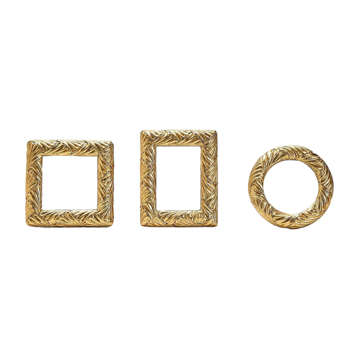 Gold Fanshell Frame