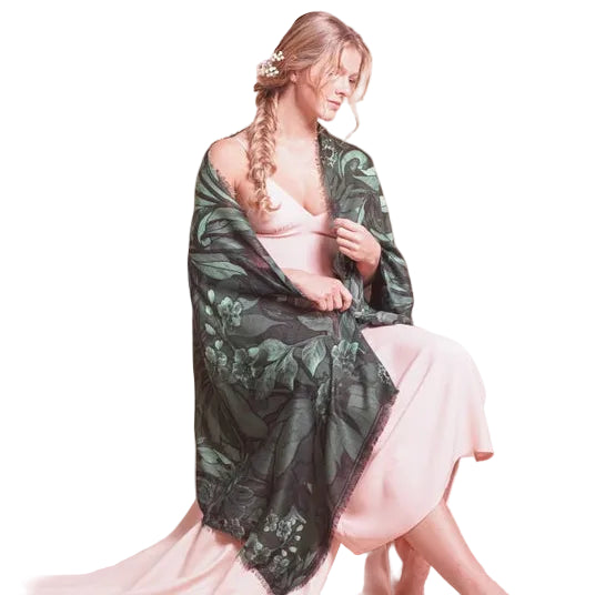 Emerald Cashmere Scarf