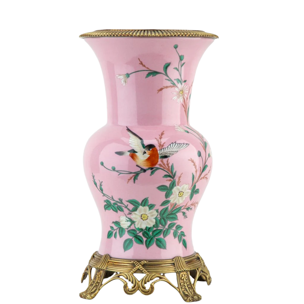 Pink Garden Vase