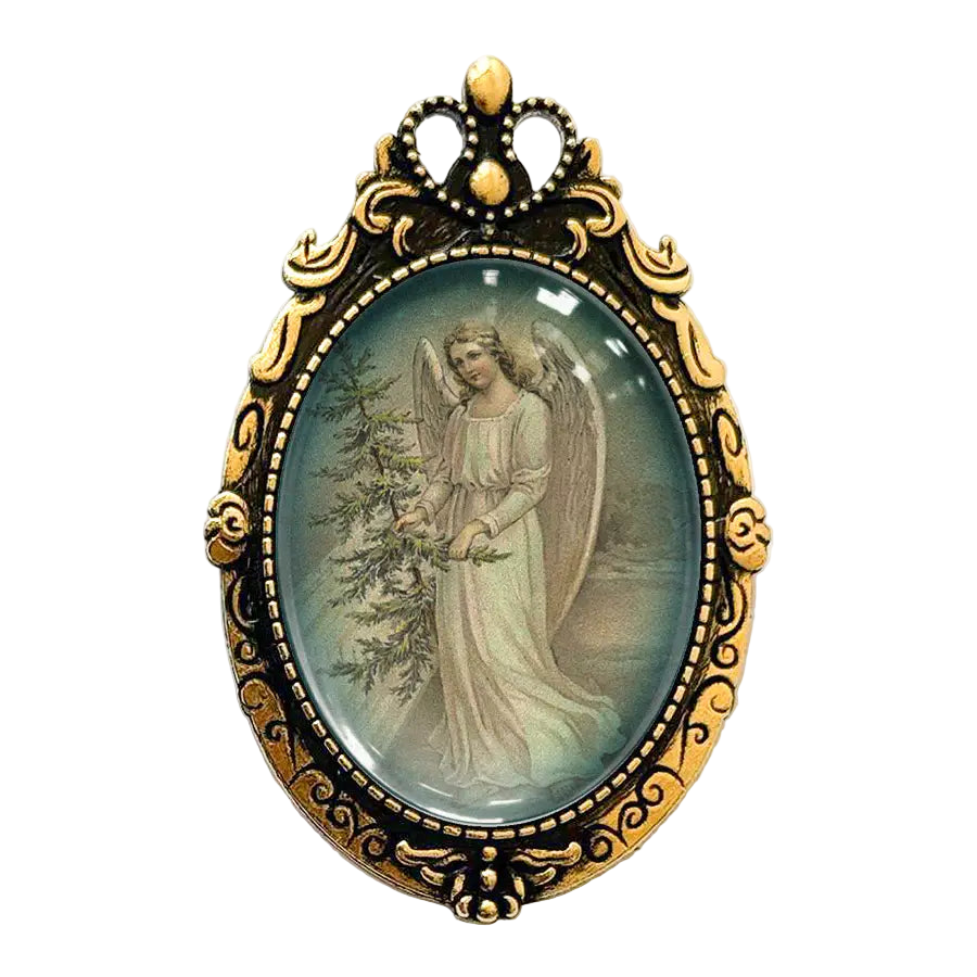 Victorian Holiday Brooch