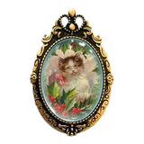 Victorian Holiday Brooch