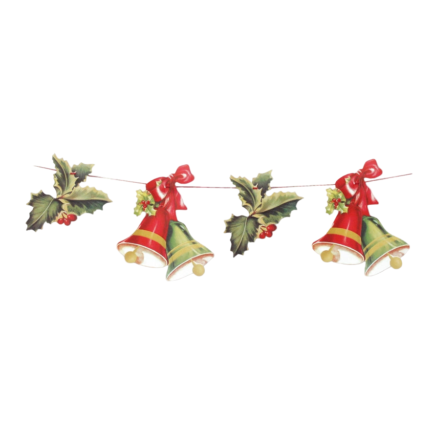 Holly & Bells Garland