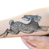 Jackrabbit Temporary Tattoo
