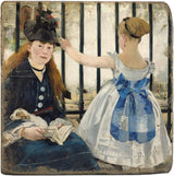 Édouard Manet's The Railway Coaster