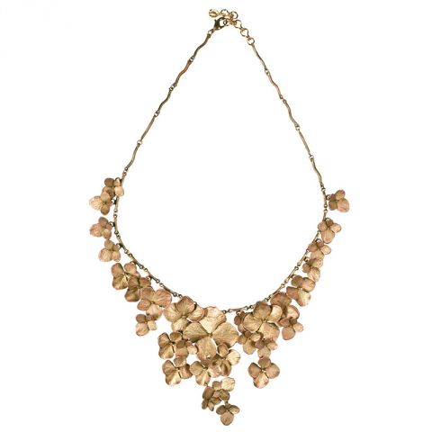 Hydrangea Statement Necklace