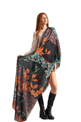 Indigo Cashmere Scarf