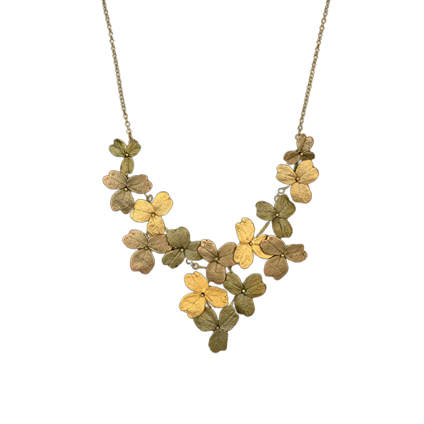 Wood Sorrel Statement Necklace