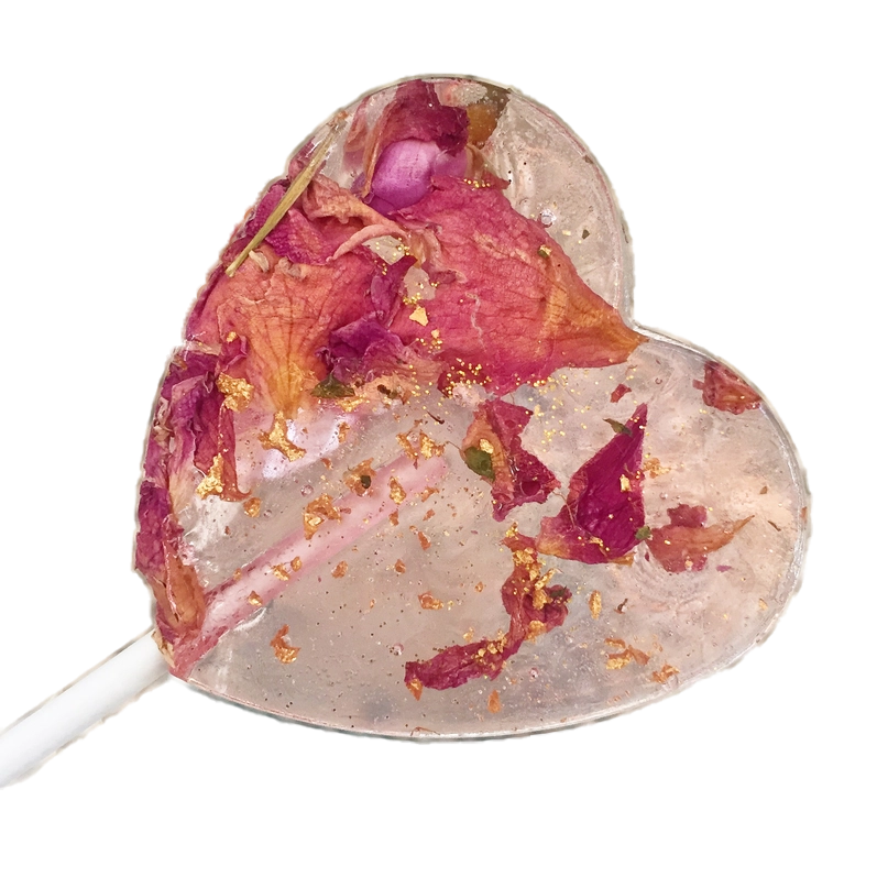 Demaskan Rose Petal Lollipop