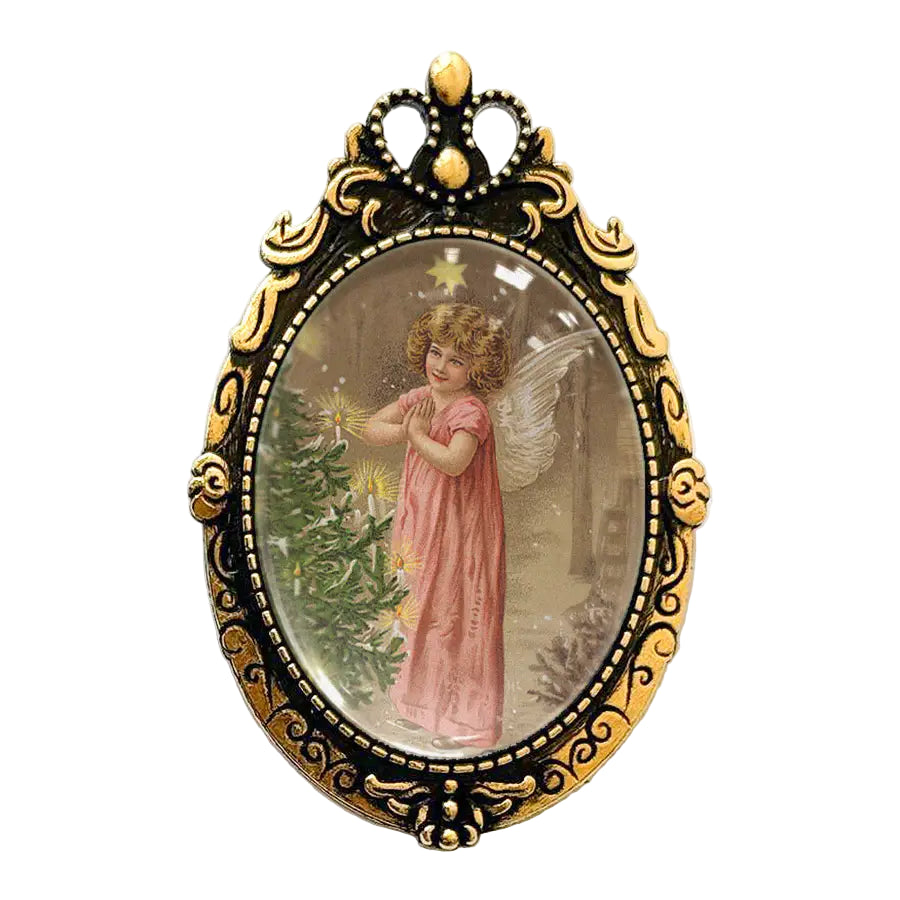 Victorian Holiday Brooch