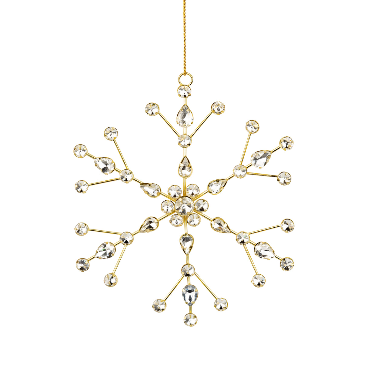 Jeweled Snowflake Ornament