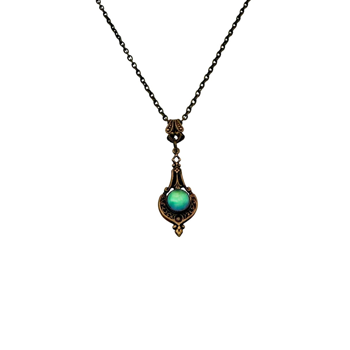 Art Nouveau Pendant Necklace