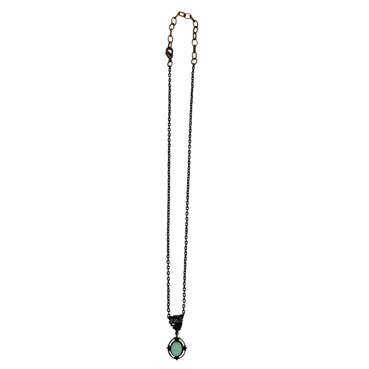Aventurine Gemstone Pendant Necklace