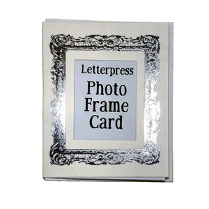 Baroque Photo Frame Single Card