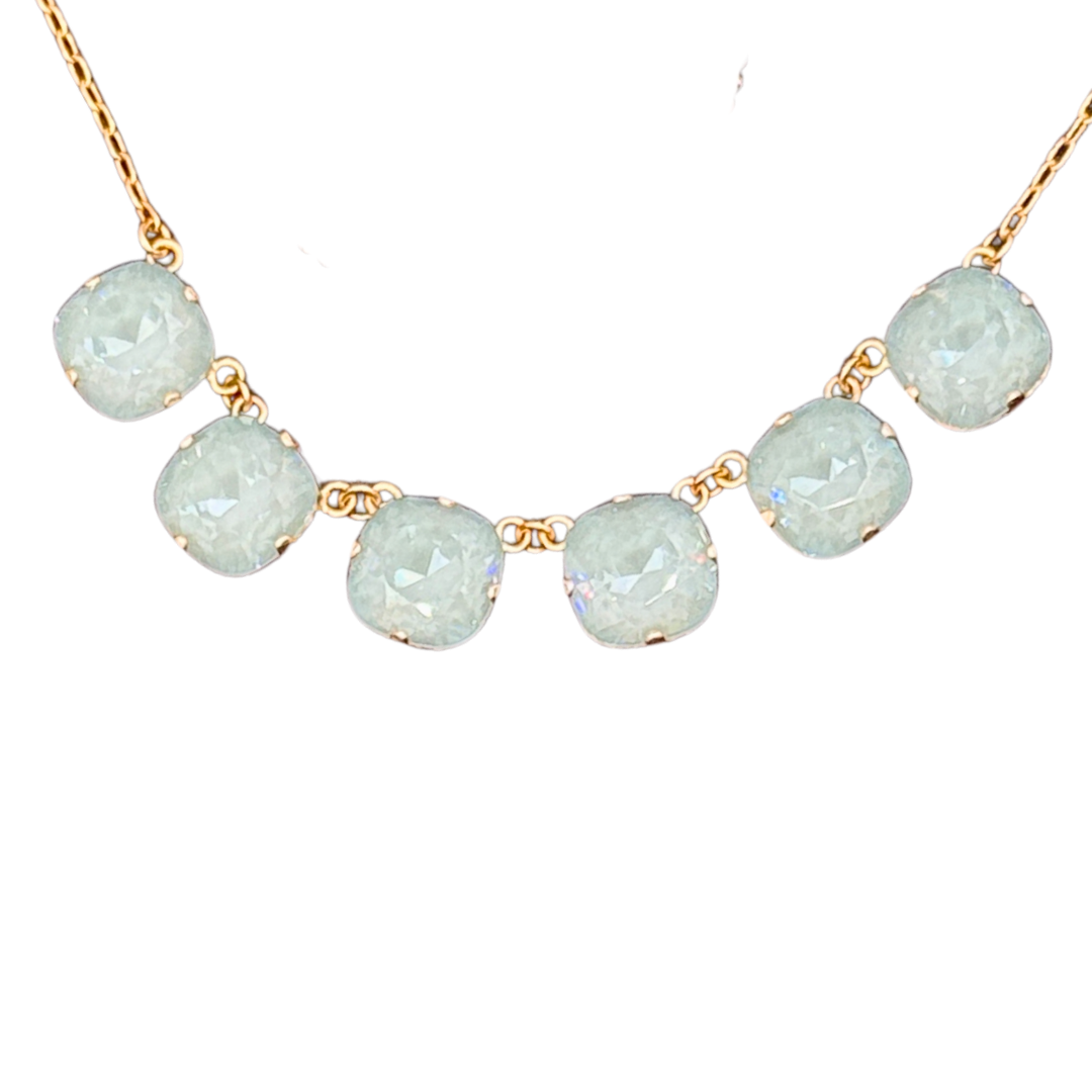 Blue Crystal Necklace